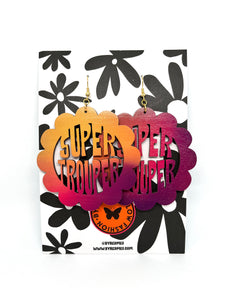 SUPER TROUPER - Sunset Gradient - Medium Size 9.5cm x 7.5cm